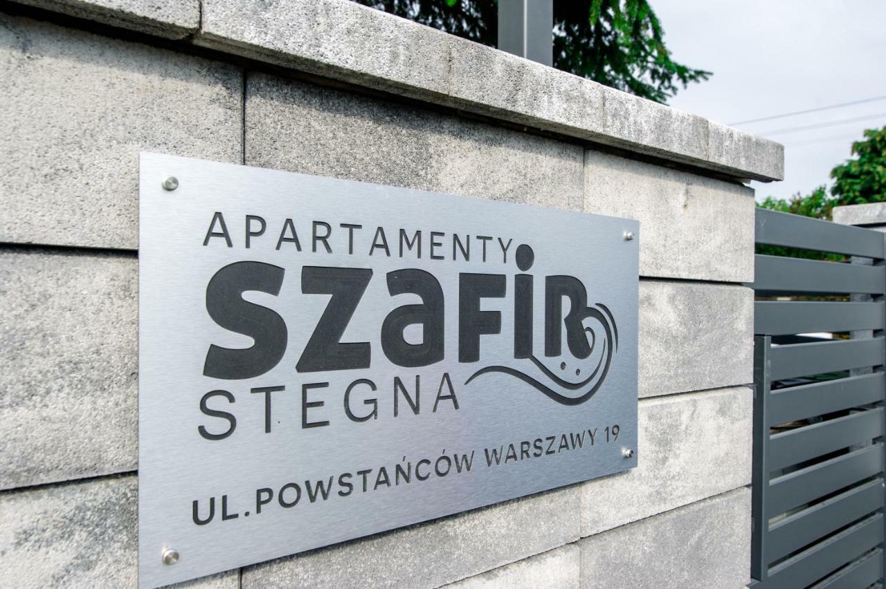 Apartamenty Szafir Stegna ステグナ エクステリア 写真